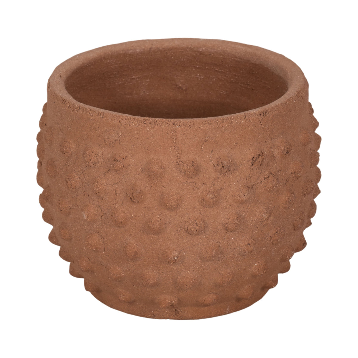 6" Terracotta Bubble Planter - Natural
