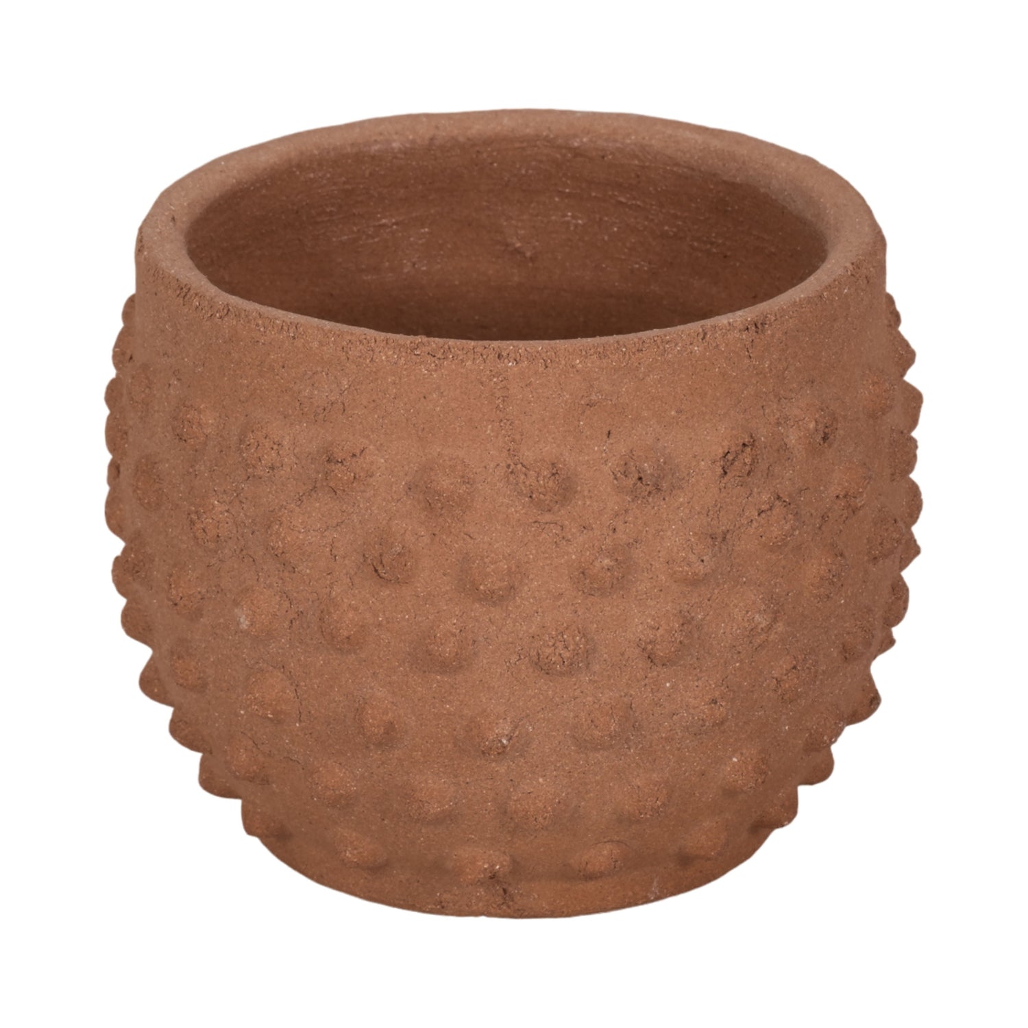 6" Terracotta Bubble Planter - Natural