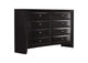 200703 Briana 8-drawer Dresser Black