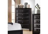 200705 Briana 5-drawer Bedroom Chest Black