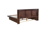 200711KE-S5P Jessica 5-piece Eastern King LED Bedroom Set Cappuccino