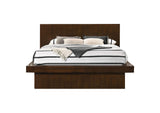 200711Q-S4 Jessica 4-piece Queen LED Bedroom Set Cappuccino