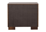 200711Q-S4 Jessica 4-piece Queen LED Bedroom Set Cappuccino
