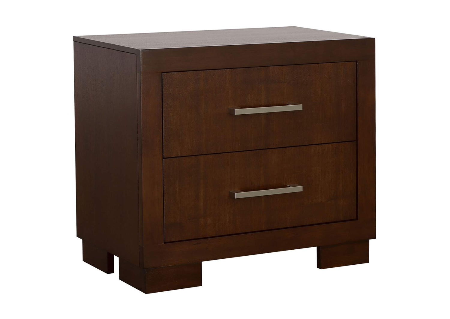 200712 Jessica 2-drawer Nightstand Cappuccino