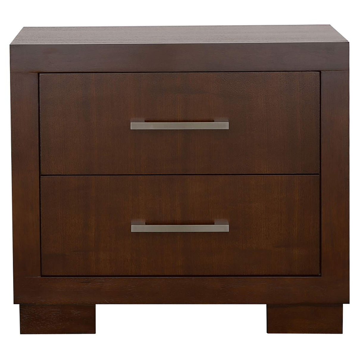 200712 Jessica 2-drawer Nightstand Cappuccino