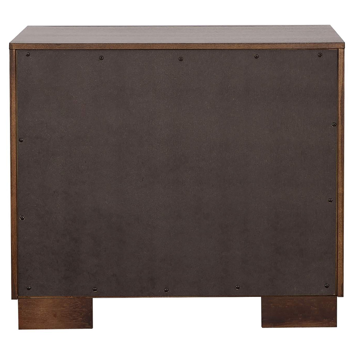 200712 Jessica 2-drawer Nightstand Cappuccino