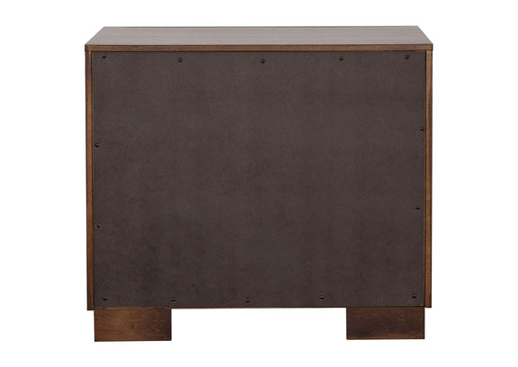 200712 Jessica 2-drawer Nightstand Cappuccino