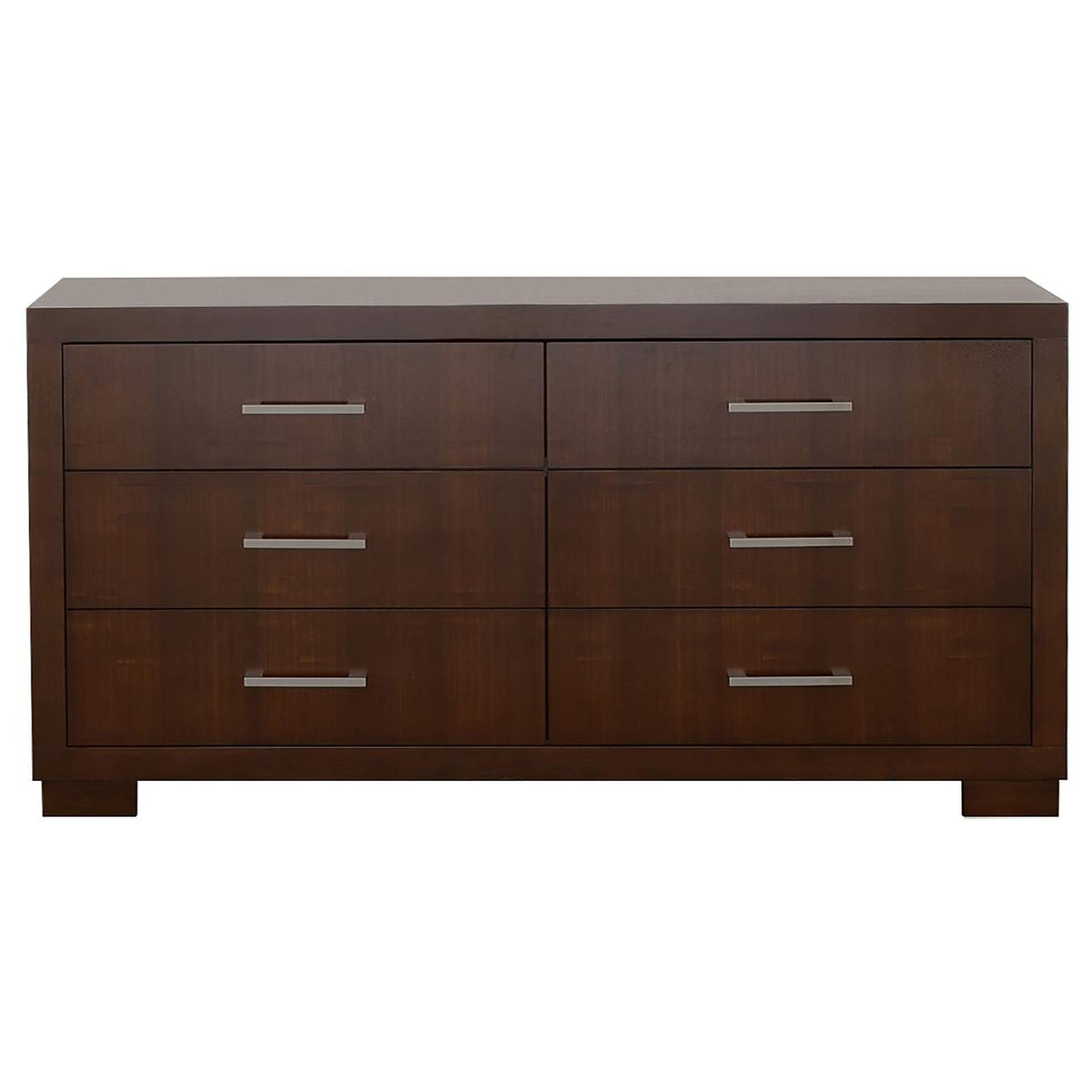 200713 Jessica 6-drawer Dresser Cappuccino