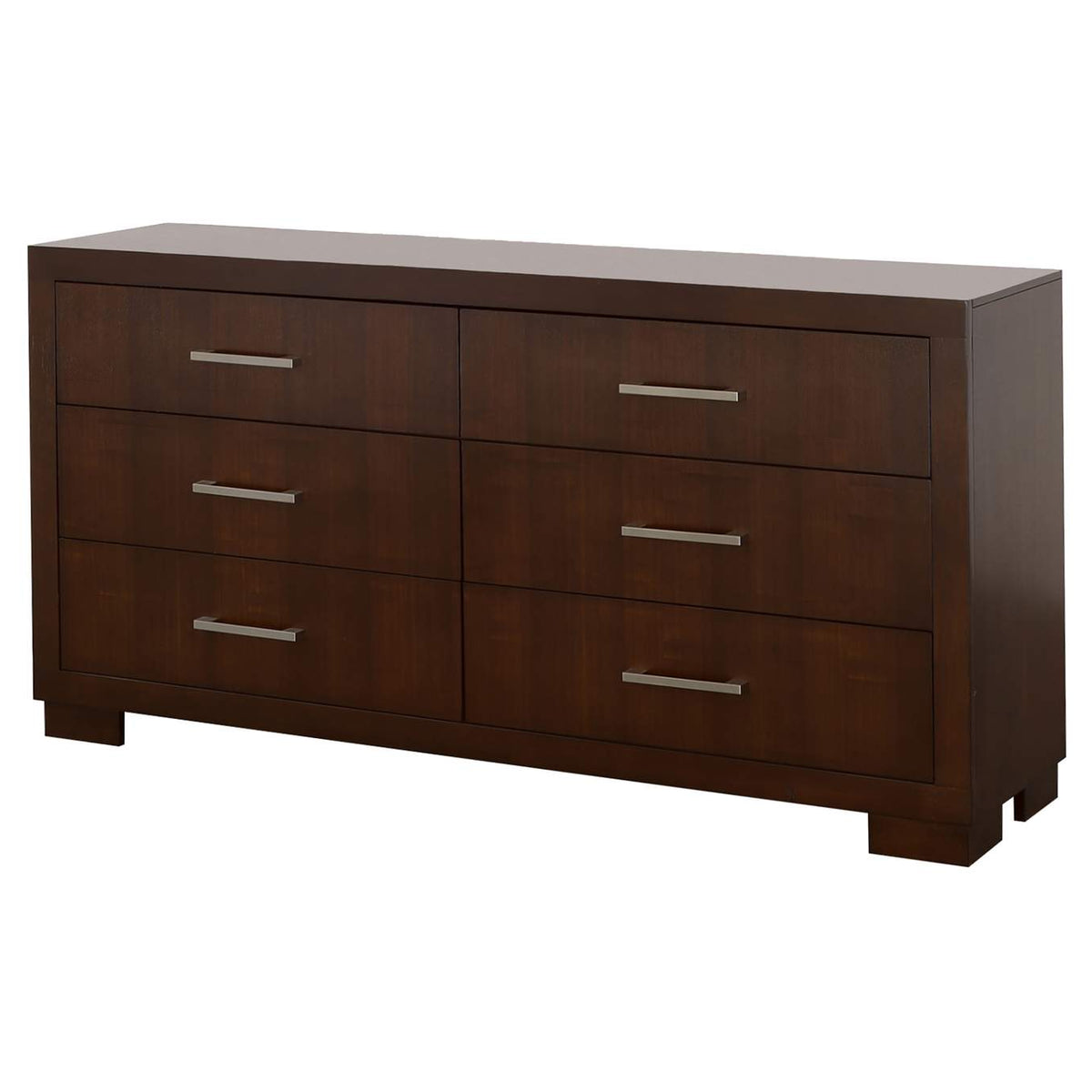 200713 Jessica 6-drawer Dresser Cappuccino