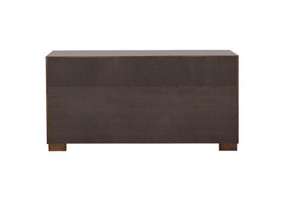 200713 Jessica 6-drawer Dresser Cappuccino