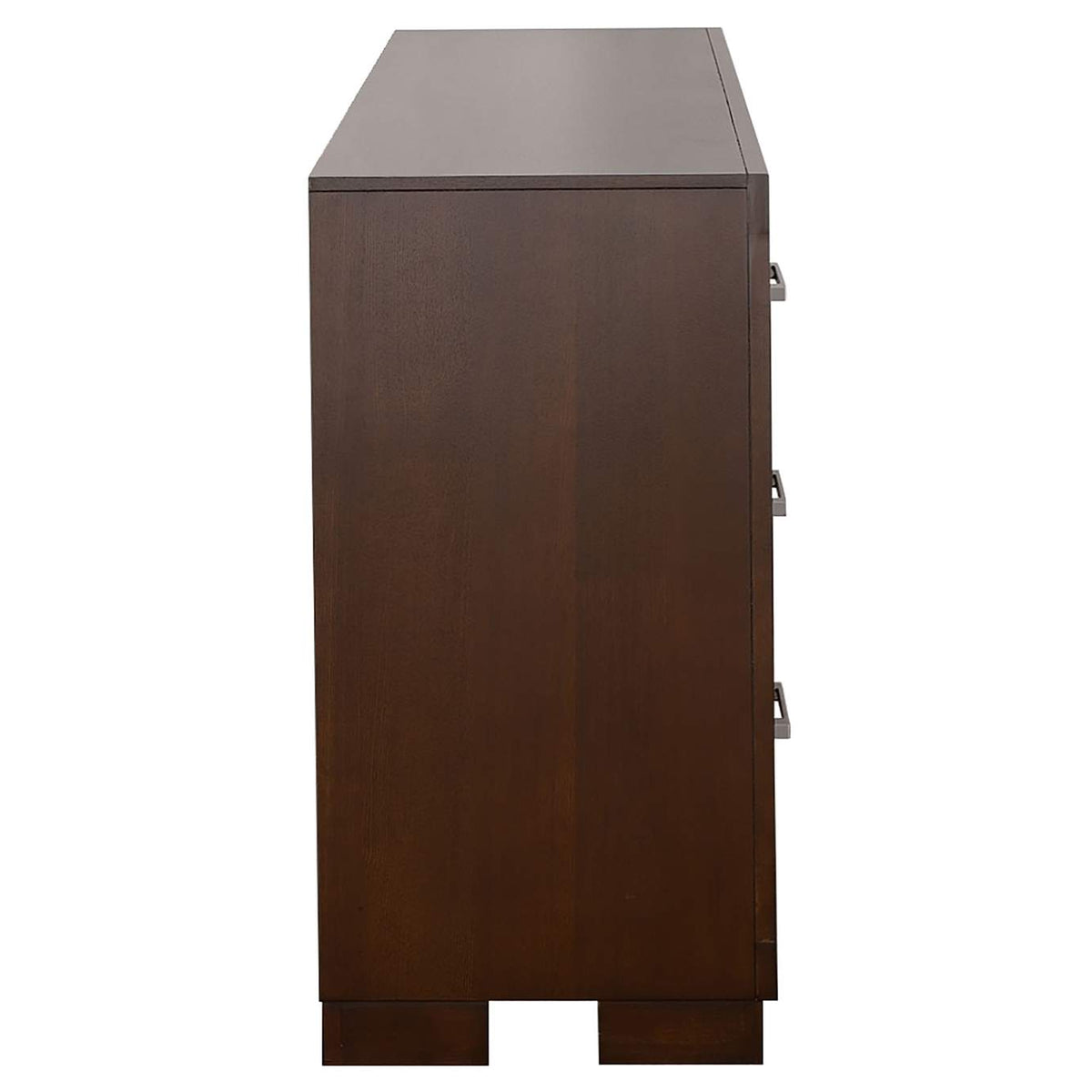 200713 Jessica 6-drawer Dresser Cappuccino