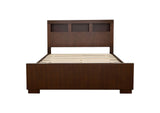 200719KE-S4 Jessica 4-piece Eastern King Bedroom Set Cappuccino