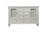 201303 Sandy Beach 11-drawer Dresser Cream White
