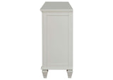 201303 Sandy Beach 11-drawer Dresser Cream White