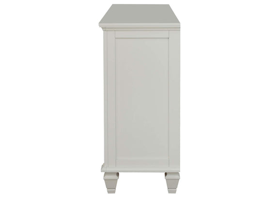201303 Sandy Beach 11-drawer Dresser Cream White