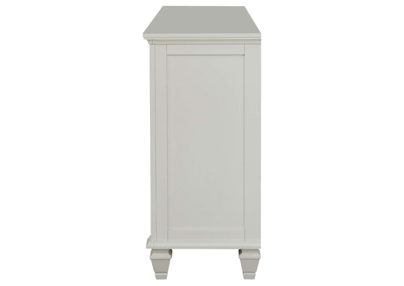 201303 Sandy Beach 11-drawer Dresser Cream White