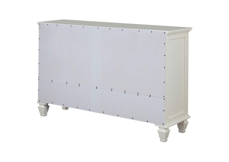 201303 Sandy Beach 11-drawer Dresser Cream White