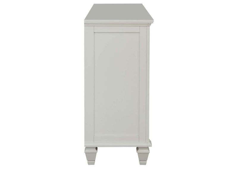 201303 Sandy Beach 11-drawer Dresser Cream White