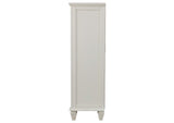 201308 Sandy Beach 8-drawer Door Chest Cream White