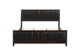 202091KE Carlton Wood Eastern King Panel Bed Cappuccino