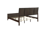 202091KE Carlton Wood Eastern King Panel Bed Cappuccino