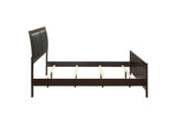 202091KE Carlton Wood Eastern King Panel Bed Cappuccino