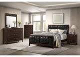 Carlton 5-piece California King Bedroom Set Cappuccino
