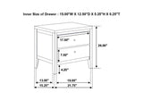 202091KW-S5 Carlton 5-piece California King Bedroom Set Cappuccino