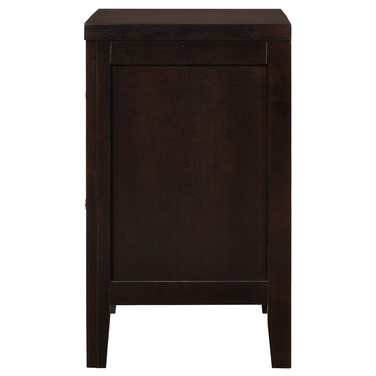 202092 Carlton 2-drawer Nightstand Cappuccino