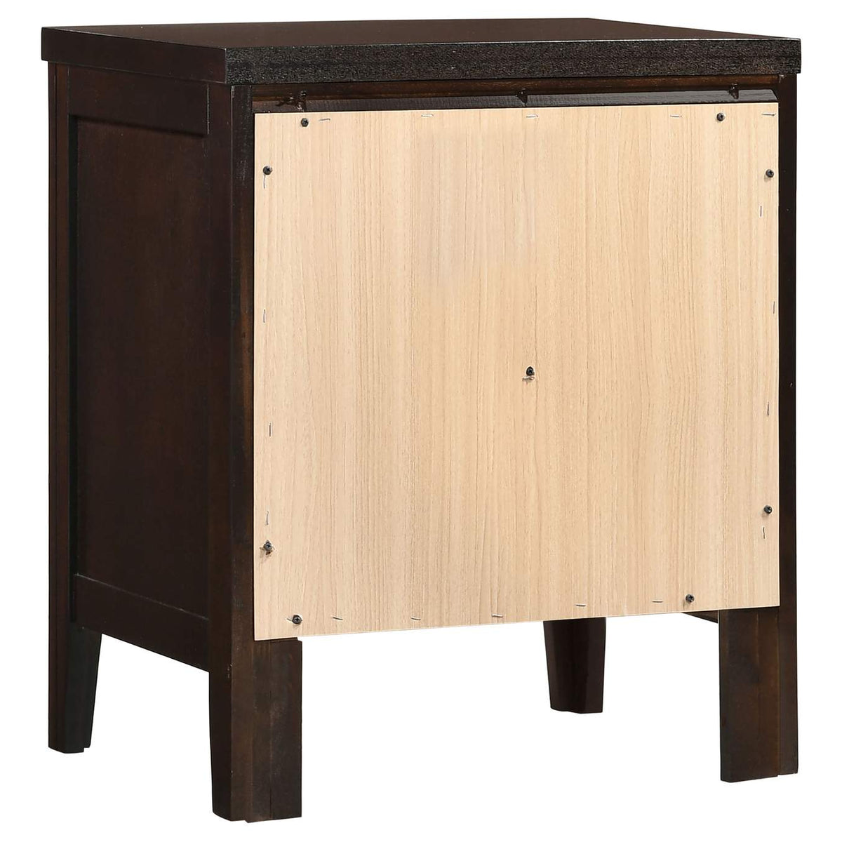 202092 Carlton 2-drawer Nightstand Cappuccino