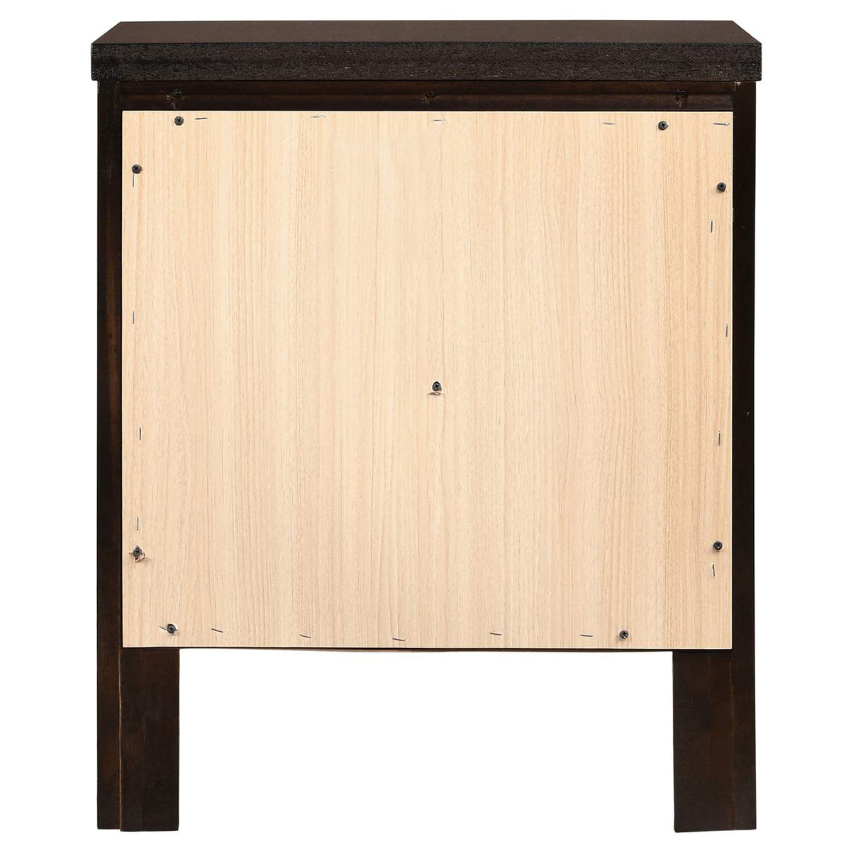202092 Carlton 2-drawer Nightstand Cappuccino