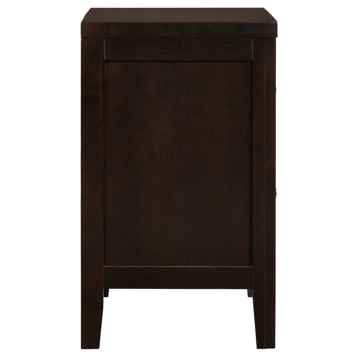 202092 Carlton 2-drawer Nightstand Cappuccino