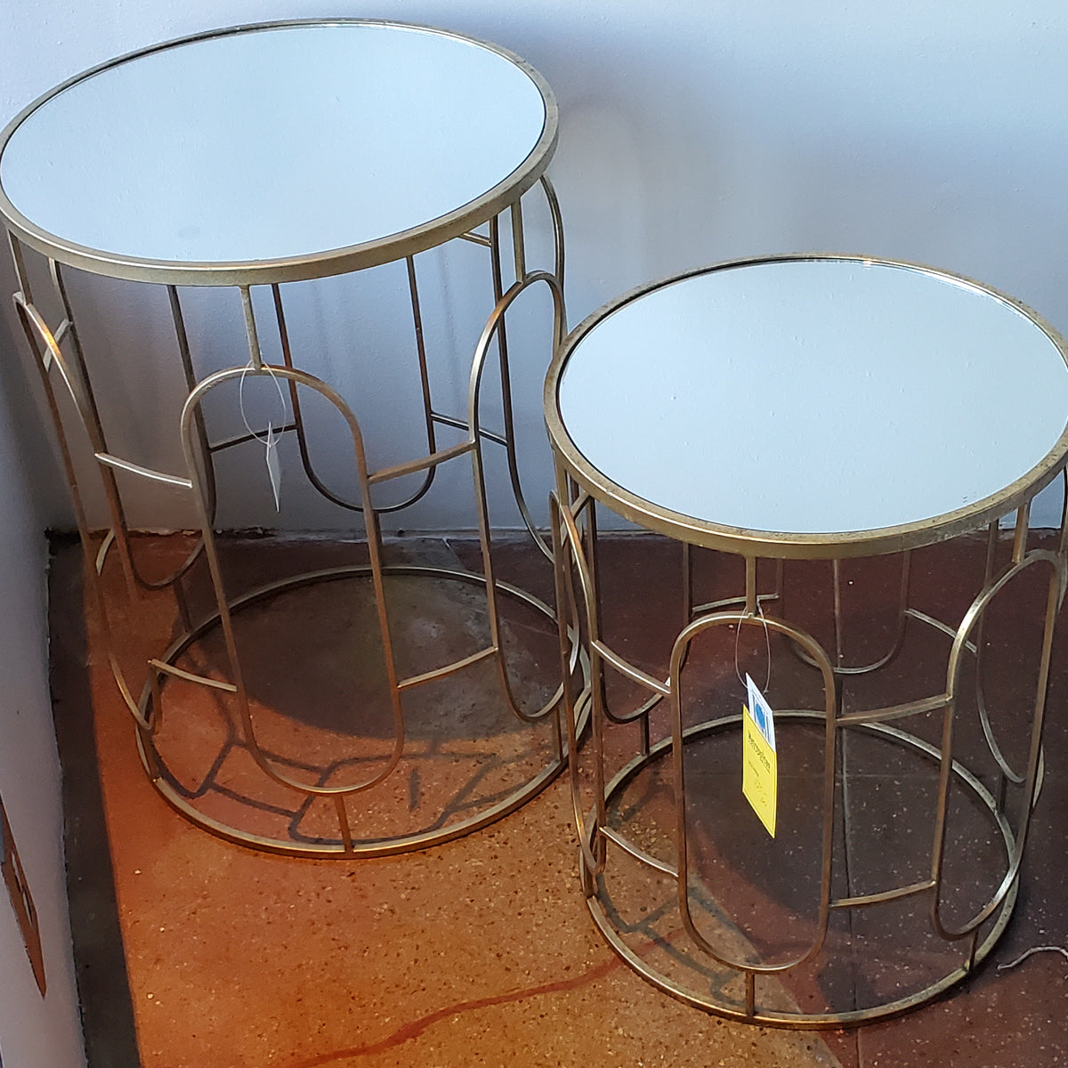 Contemporary Accent Table Set