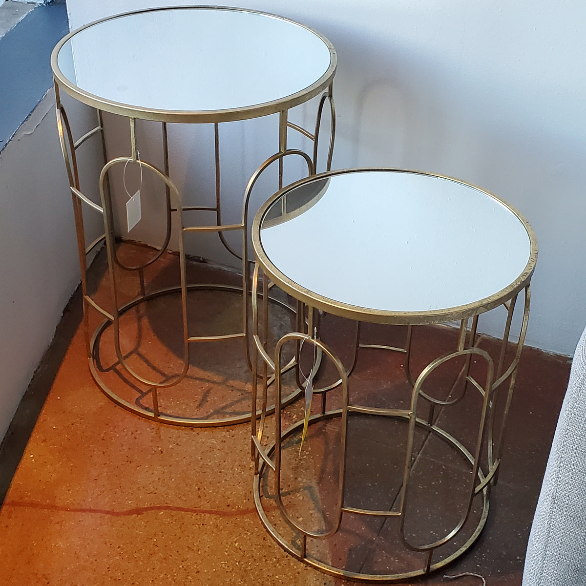 Contemporary Accent Table Set