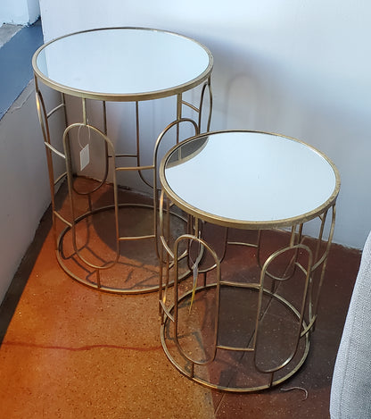 Contemporary Accent Table Set