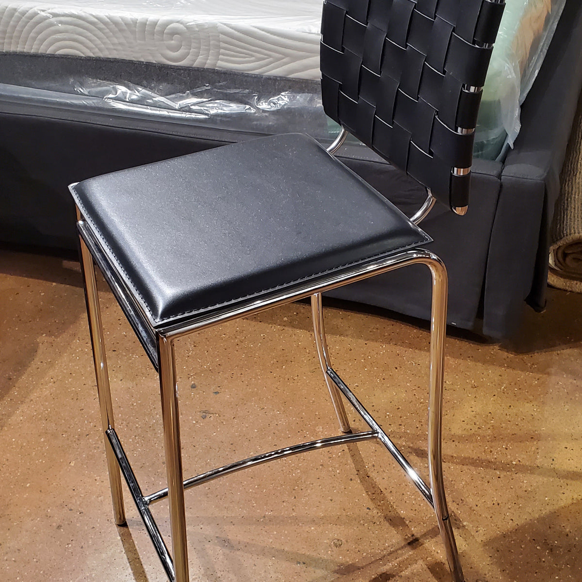 Black Bar Stool