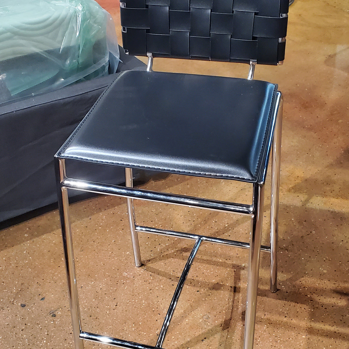 Black Bar Stool