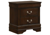 202411T-S4 Louis Philippe 4-piece Twin Bedroom Set Cappuccino
