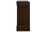 202413 Louis Philippe 6-drawer Dresser Cappuccino
