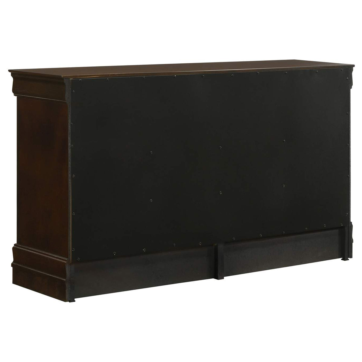 202413 Louis Philippe 6-drawer Dresser Cappuccino
