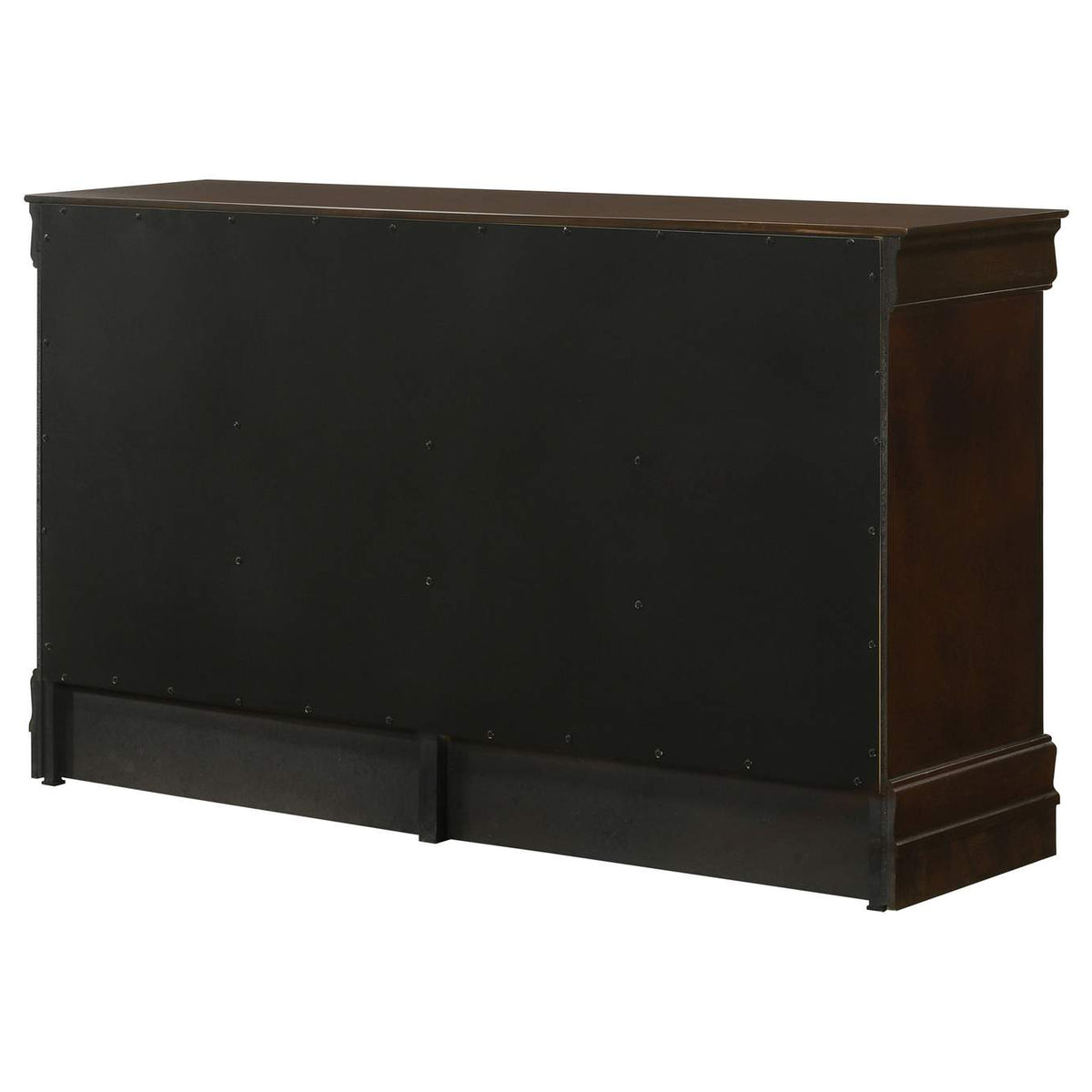 202413 Louis Philippe 6-drawer Dresser Cappuccino