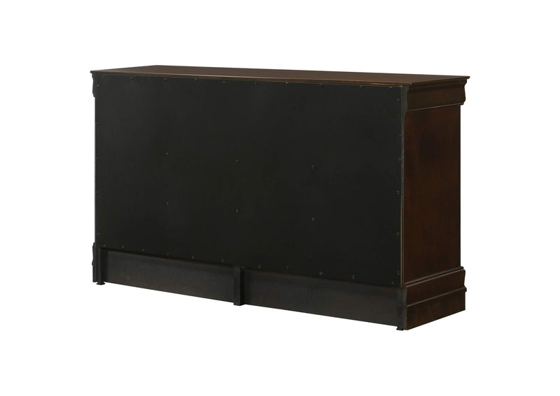 202413 Louis Philippe 6-drawer Dresser Cappuccino