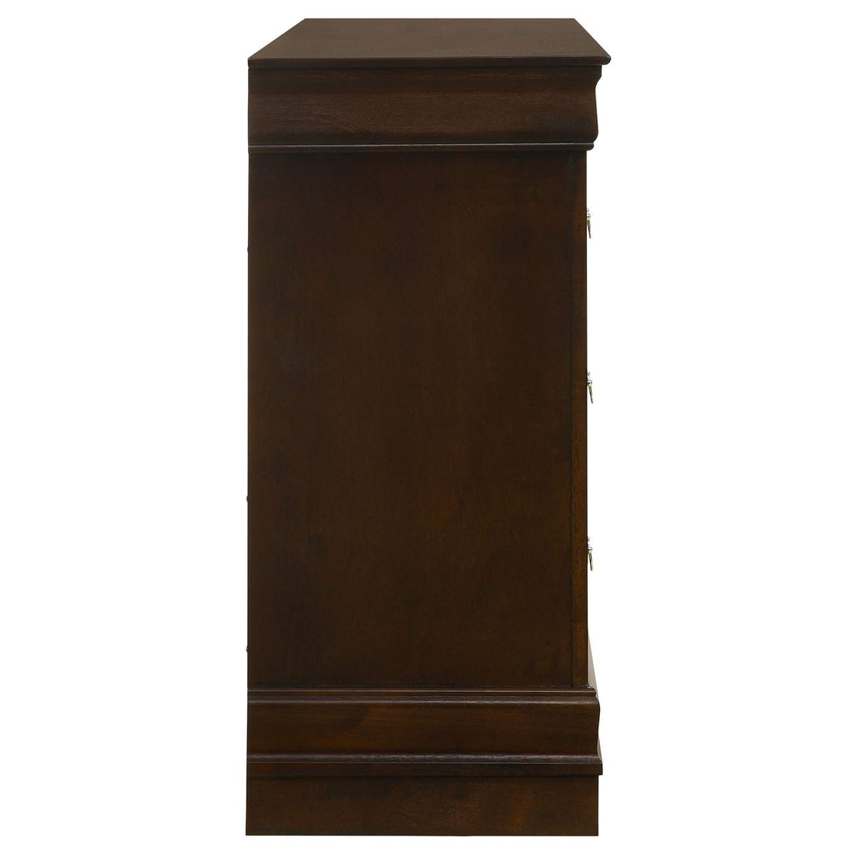 202413 Louis Philippe 6-drawer Dresser Cappuccino