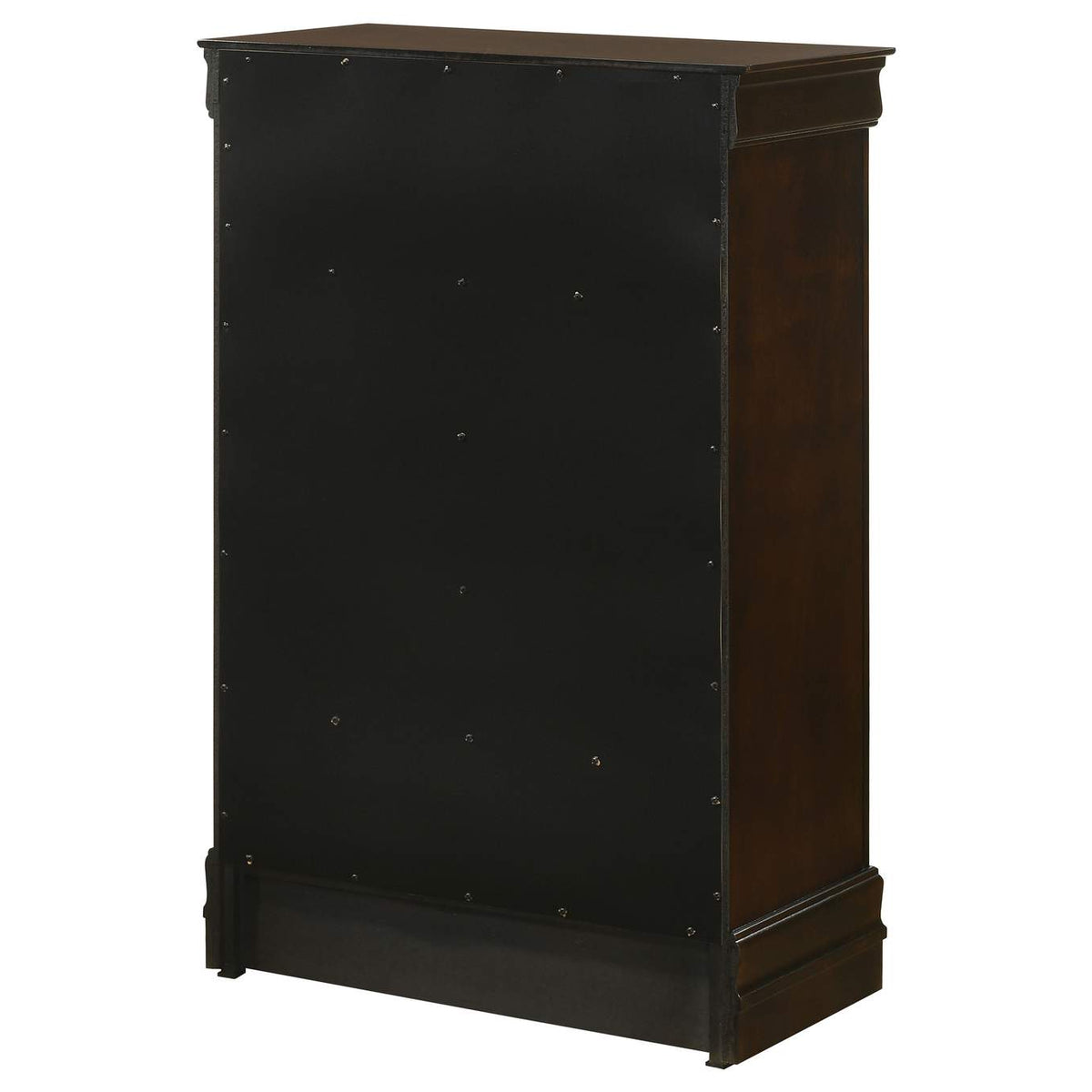 202415 Louis Philippe 5-drawer Bedroom Chest Cappuccino