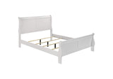 202441F Louis Philippe 47-inch Full Sleigh Panel Bed White