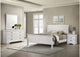 202441KE-S4 Louis Philippe 4-piece Eastern King Bedroom Set White