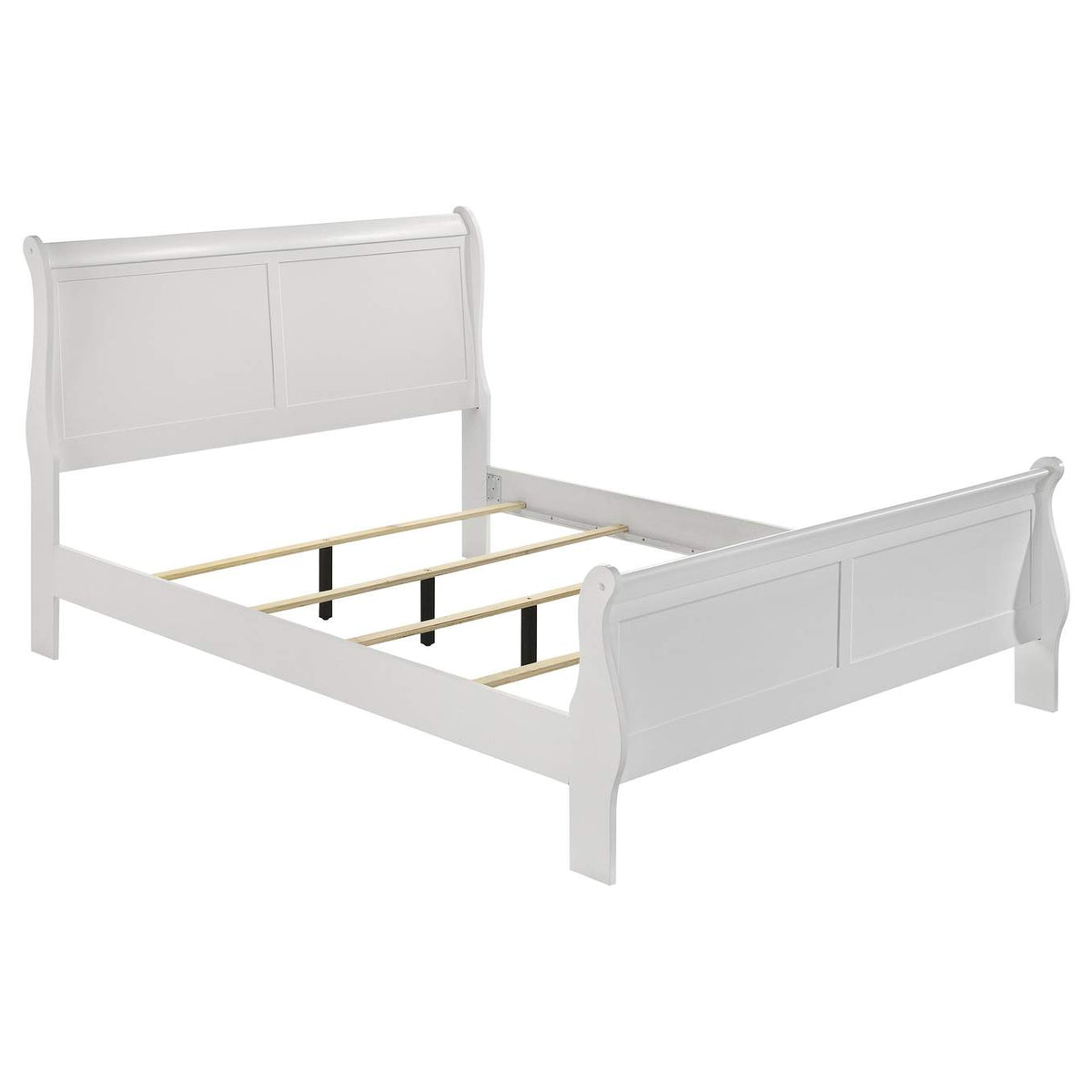 202441Q-S5 Louis Philippe 5-piece Queen Bedroom Set White
