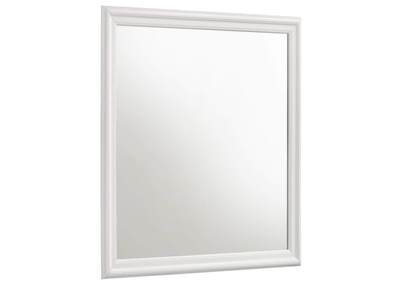202441T-S4 Louis Philippe 4-piece Twin Bedroom Set White