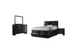 202701KW-S4 Briana 4-piece California King Bedroom Set Black
