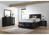 Briana 4-piece Queen Bedroom Set Black